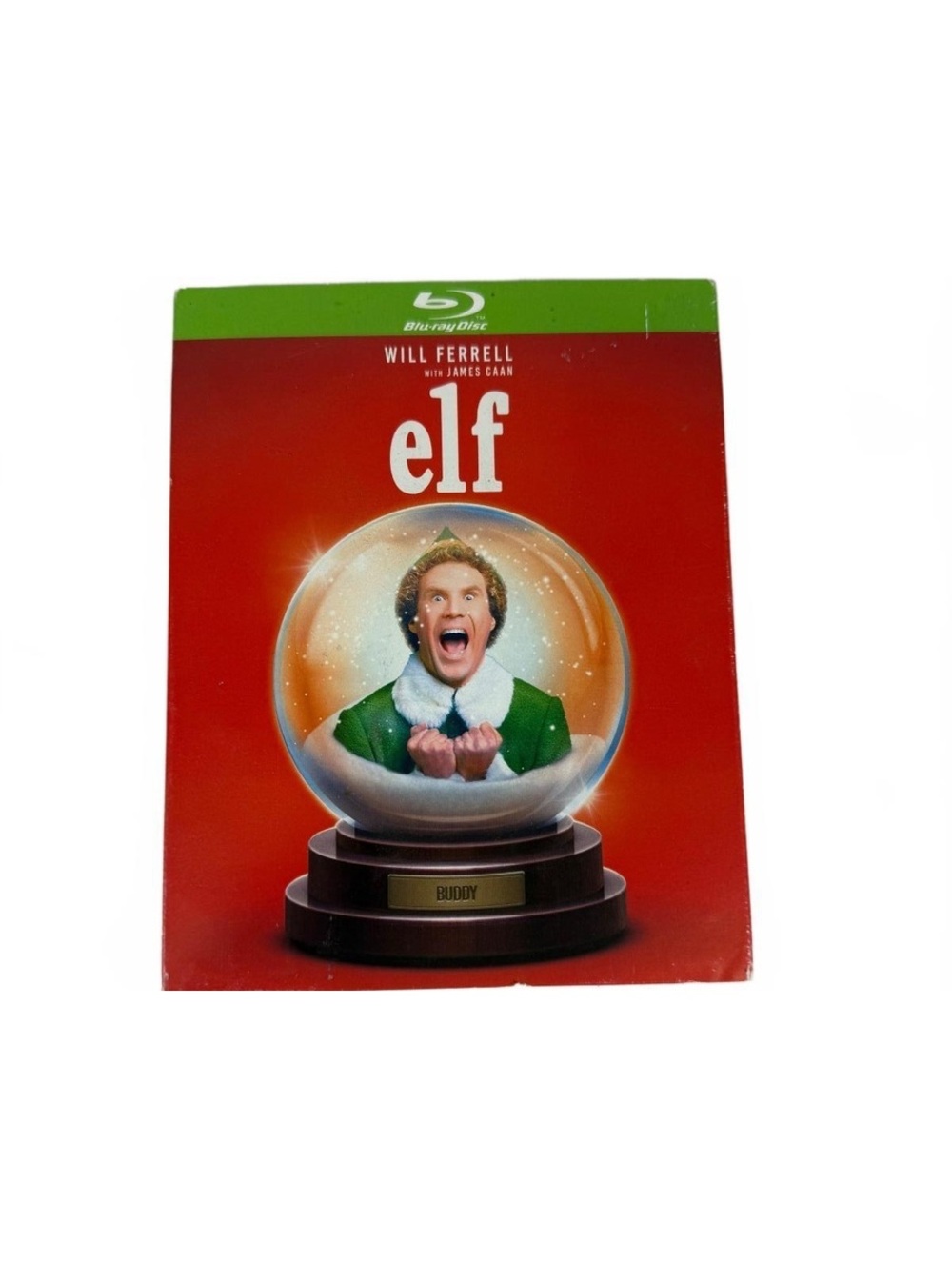 Elf Blu-ray Movie Featuring Will Ferrell Holiday Comedy Special Features